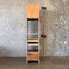 Vintage Plummer's Tall Teak 6 Shelve Scandinavian & 2 Drawer Shelving Unit