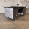 Mid Century Steelcase Tanker Desk