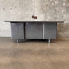 Mid Century Steelcase Tanker Desk