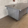 Mid Century Steelcase Tanker Desk