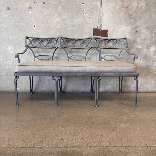 Cast Aluminum Patio Bench