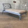 Cast Aluminum Patio Chaise Lounge - NO Back Cushion