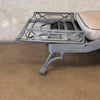 Cast Aluminum Patio Chaise Lounge - NO Back Cushion