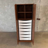 Dillingham Mid Century Modern Walnut Armoire