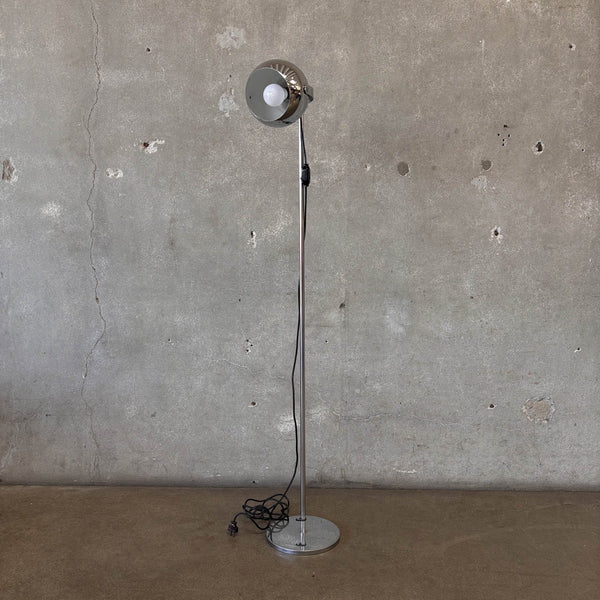 Vintage Chrome Eyeball Floor Lamp #1