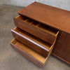 MCM Walnut Credenza/ Hatch With 3 Drawers/ Storage