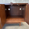 MCM Walnut Credenza/ Hatch With 3 Drawers/ Storage