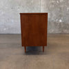 MCM Walnut Credenza/ Hatch With 3 Drawers/ Storage