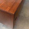 MCM Walnut Credenza/ Hatch With 3 Drawers/ Storage