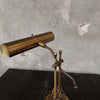 Vintage Brass Treble Clef Bankers Lamp