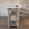 Williams Sonoma Alexandra Marble Top Console/Island