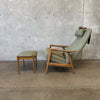 Mid Century Modern Scandinavian Recliner by Dux