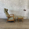 Mid Century Modern Scandinavian Recliner by Dux