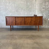 Mid Century Modern Walnut Credenza Made in Denmark