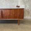 Mid Century Modern Walnut Credenza Made in Denmark