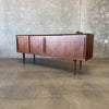 Mid Century Modern Walnut Credenza Made in Denmark