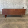 Mid Century Modern Walnut Credenza Made in Denmark