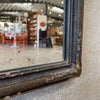 Antique Wood Frame Mirror