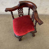 Antique Mahogany Wood Doll Chair