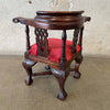 Antique Mahogany Wood Doll Chair