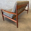 Mid Century Teak Loveseat By Grete Jalk, Denmark 1960s