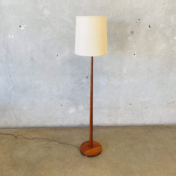 Teak Floor Lamp Made in Sweden