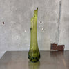 Mid Century Modern Glass Swung Vase by L.E. Smith