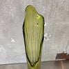 Mid Century Modern Glass Swung Vase by L.E. Smith