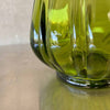 Mid Century Modern Glass Swung Vase by L.E. Smith