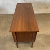 Mid Century Modern Walnut Desk by Stanley