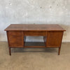 Mid Century Modern Walnut Desk by Stanley