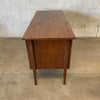 Mid Century Modern Walnut Desk by Stanley