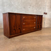 Mid Century Modern Broyhill Brasilia Walnut Low Dresser