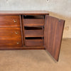 Mid Century Modern Broyhill Brasilia Walnut Low Dresser