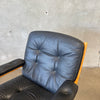 Pair of G-Mobel Sweden Lounge Chairs