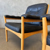 Pair of G-Mobel Sweden Lounge Chairs