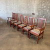 Set of 6 Vintage Stickley Chairs