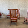 Set of 6 Vintage Stickley Chairs