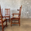 Set of 6 Vintage Stickley Chairs