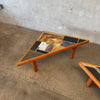 Pair of Britt Salling Boe Tile Tables