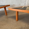 Pair of Britt Salling Boe Tile Tables