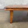 Mid Century Modern Custom Made Solid Walnut Coffee Table