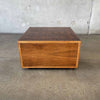 Mid Century Modern Custom Made Parquet Cabinet