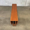 Mid Century Teak Drop Leaf Dining Table