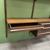 Mid Century Modern 2 Bay Wall Unit