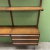 Mid Century Modern 2 Bay Wall Unit