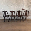 Set of 4 Monterey Furniture Dining Chairs, 1930s - HOLD