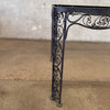 Vintage Iron Rectangle Patio Table and 6 Chair Set