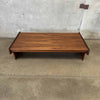 Mid Century Modern Walnut Coffee Table by Brown Saltman