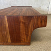 Mid Century Modern Walnut Coffee Table by Brown Saltman